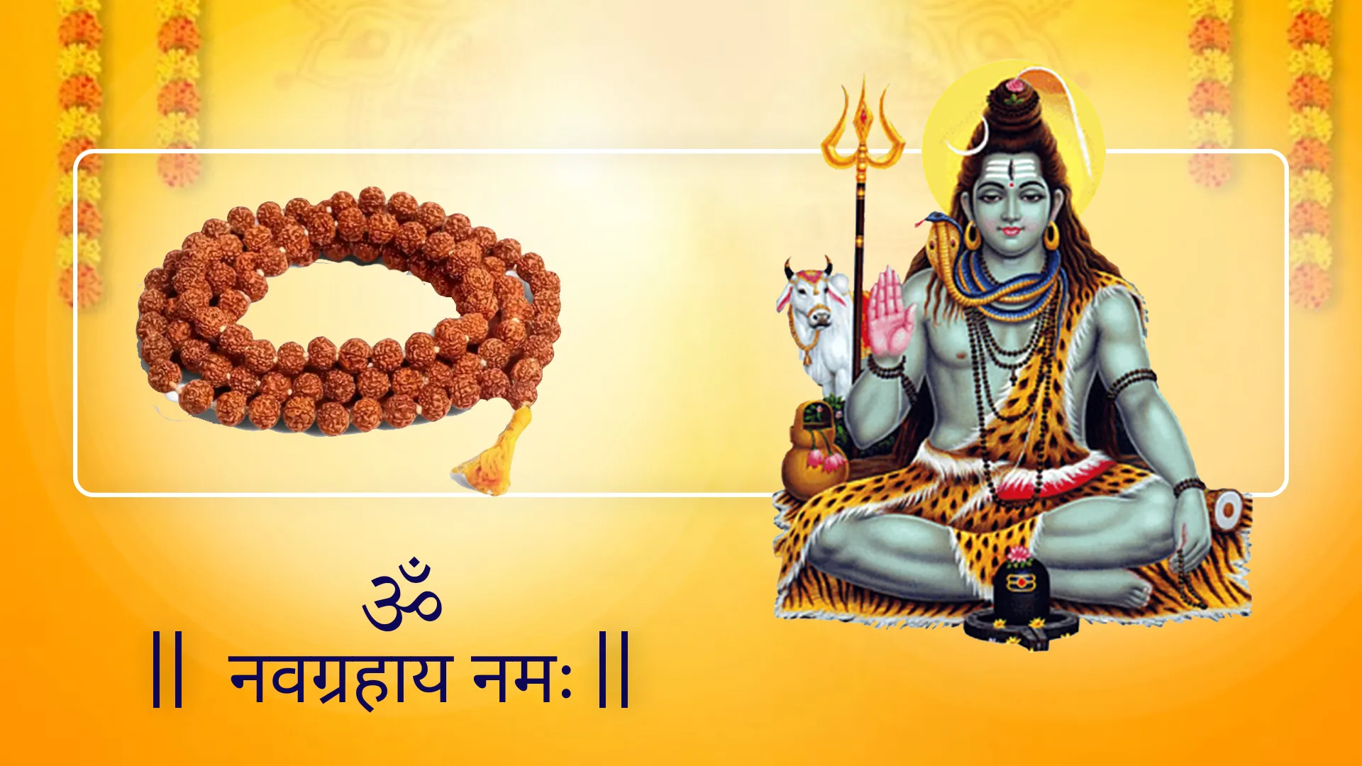 Abhimantrit Panchamukhi Rudraksh Mala