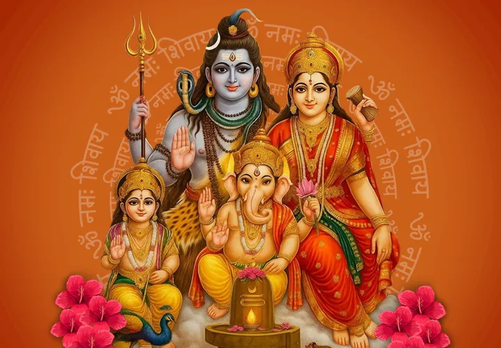 Chhath Special: Shiv Parivar Puja on Chhath blesses relationships with unity, love, harmony, bonding, trust, peace, joy, understanding, togetherness.